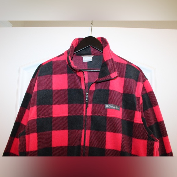 Columbia Buffalo plaid fleece jacket (men’s XL) (NWT) - Picture 2 of 9